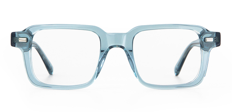 Angus Glasses in Teal Crystal