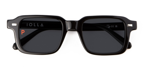Black Angus Sunglasses with Grey Polarised Lenses