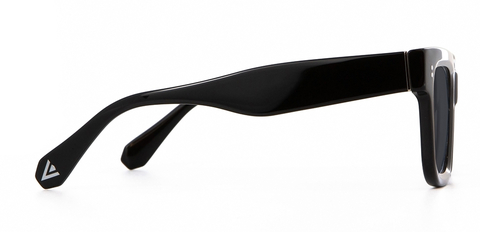 Brodie Sunglasses in Black with Grey Lenses