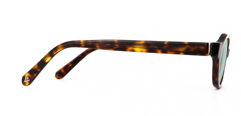 Dunbar Sunglasses in Deep Havana with Seabreeze Tint