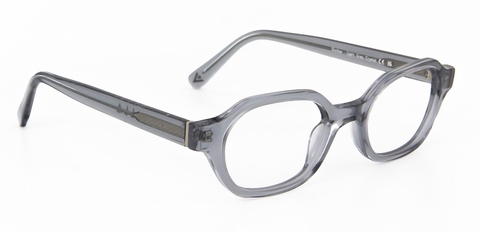 Dunbar Glasses in Light Grey Crystal