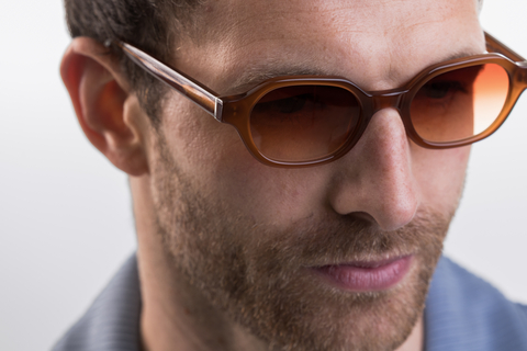 IOLLA Dunbar Sunglasses in Chocolate with Sienna Sunset
