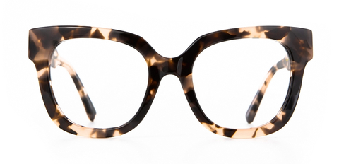 Ferne Glasses in Vanilla Tortoise