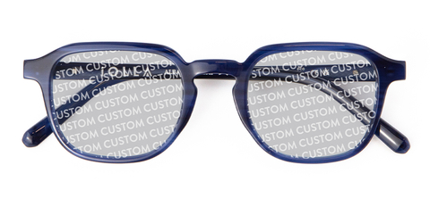 IOLLA Boyd Stone Blue Sunglasses with Custom Tint
