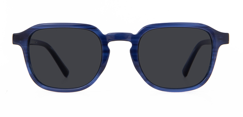 IOLLA Boyd Stone Blue Sunglasses with Grey Lenses