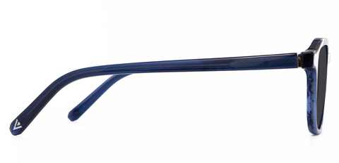 IOLLA Boyd Stone Blue Sunglasses with Grey Lenses