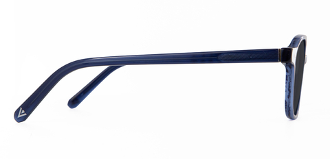 IOLLA Ramsay Stone Blue Sunglasses with Grey Lenses