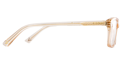 Side view of 001 Vanilla Crystal Glasses