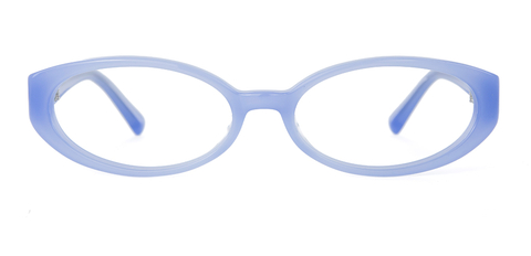 Front view of 002 Icy Blue Glasses