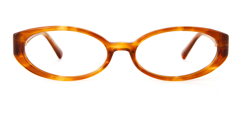 Front view of 002 Cinnamon Swirl Glasses
