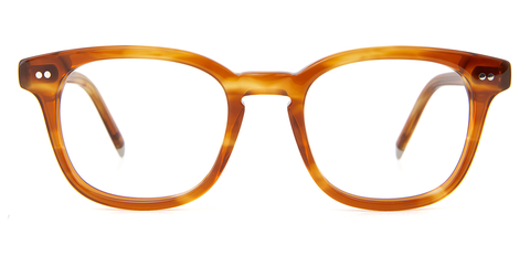 Connolly Cinnamon Swirl Glasses unfolded front view