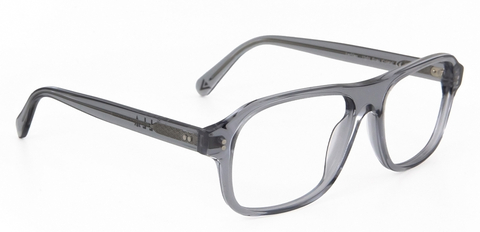 Lachlan Light Grey Crystal glasses angles view