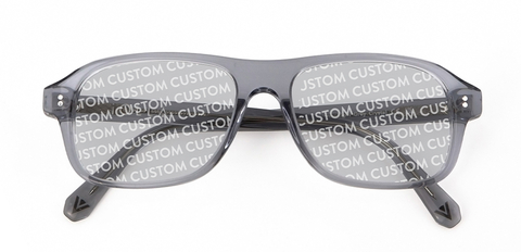Lachlan Light Grey Crystal with Custom Tint